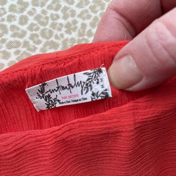 Free People Spaghetti Strap Ruffle Top - Image 8