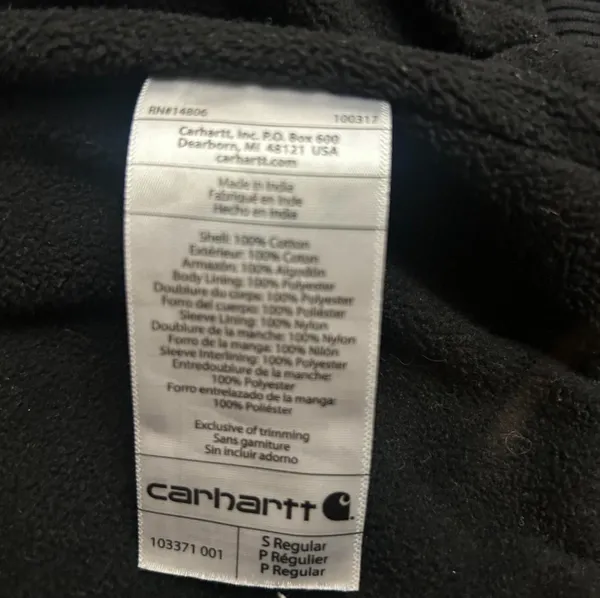 Black Carhartt Jacket - Image 4