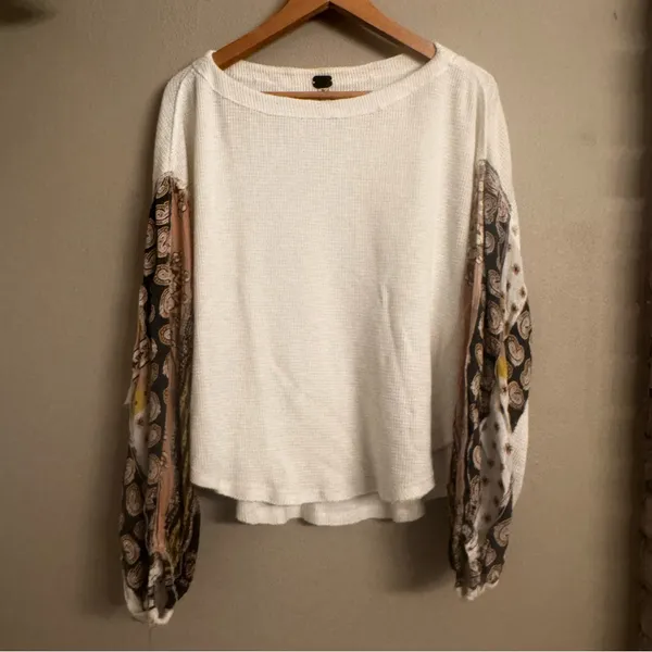 FREE‎ PEOPLE Blossom Thermal Blouse - Image 2