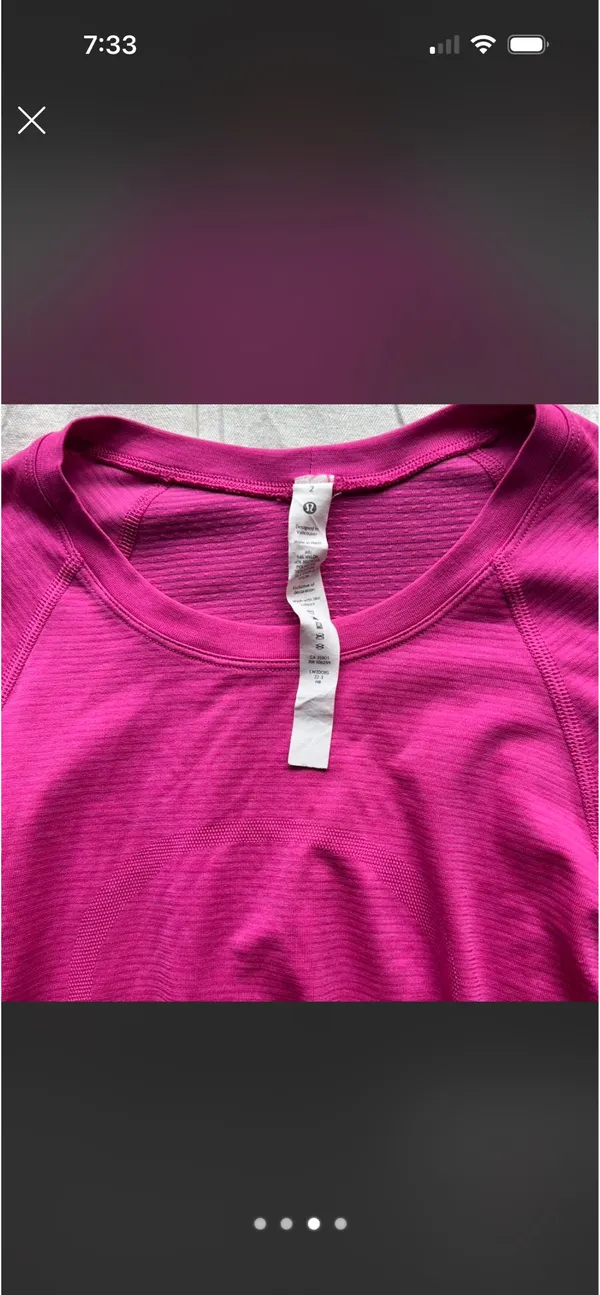 lululemon swiftly tech long sleeve - Image 3