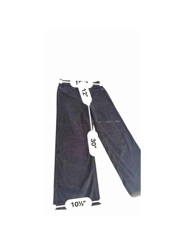 Old Navy High-Waisted Wide-Leg Corduroy Pants size 8 - Image 7