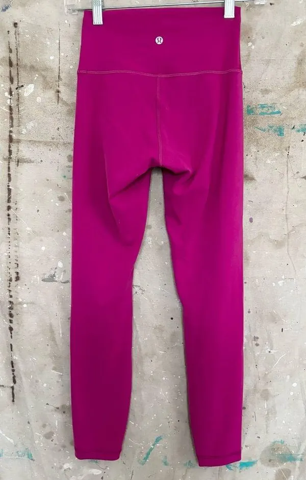 Lululemon Wunder Train High-Rise Tight 25" Leggings, Ripened Raspberry - Image 5