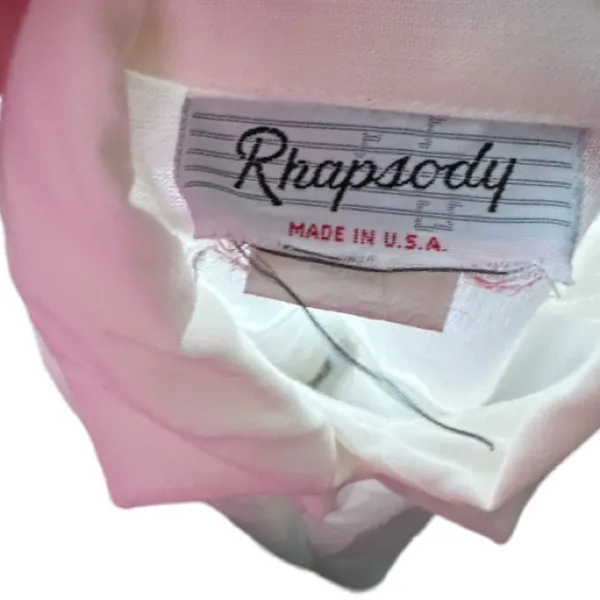 Vintage Rhapsody‎ White Blouse Size M - Image 4