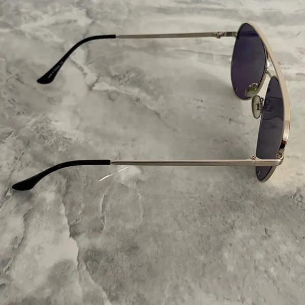Quay Australia High Key Mini Sunglasses Gold - Image 3