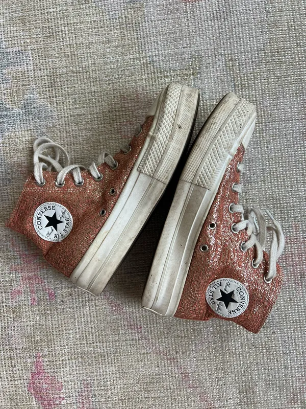 Orange Converse All Star Chuck Taylor Women’s - Image 2