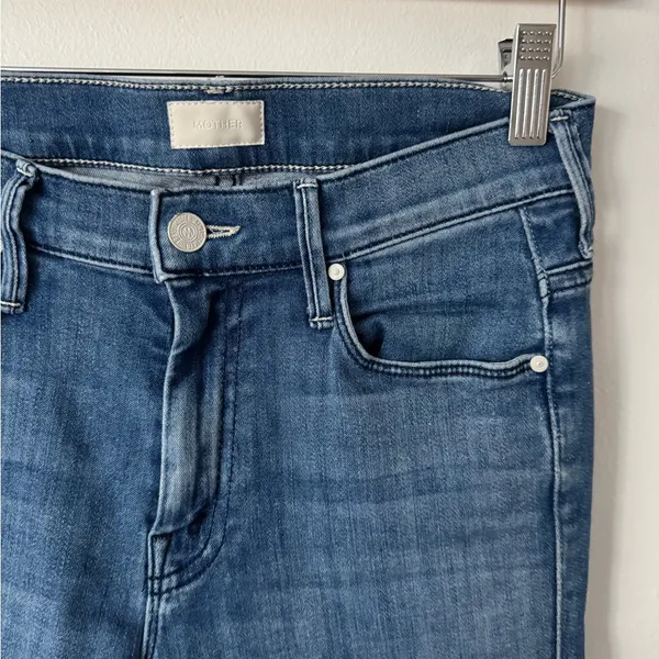 MOTHER Denim 25 The Weekender Fray Flare Jeans in On Ocean Boulevard - Image 3