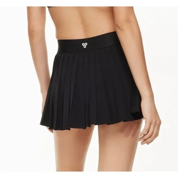 TNA Action Pleated Black Tennis Skirt Size Small - Image 2