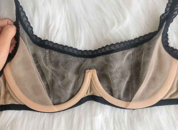 Adore Me black lace underwire bra, brand new with out tags - Image 6