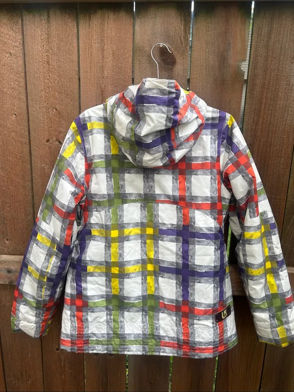 Burton Dry Ride Hooded Ski Snowboard Jacket Size Large - Image 7