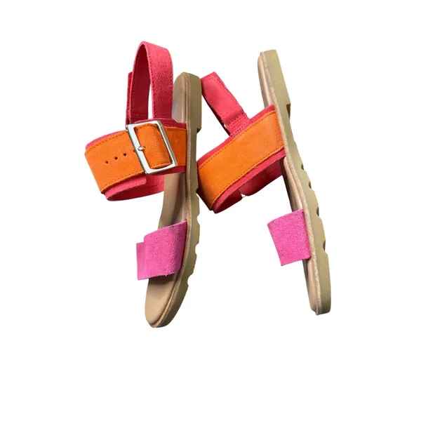 Sorel Ella III 2069721-617 Sandals Womens 8 Multi Leather Slingback DDK1737 - Image 3