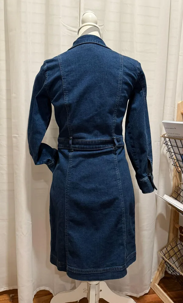 Loft Denim Jean Dress - Image 3