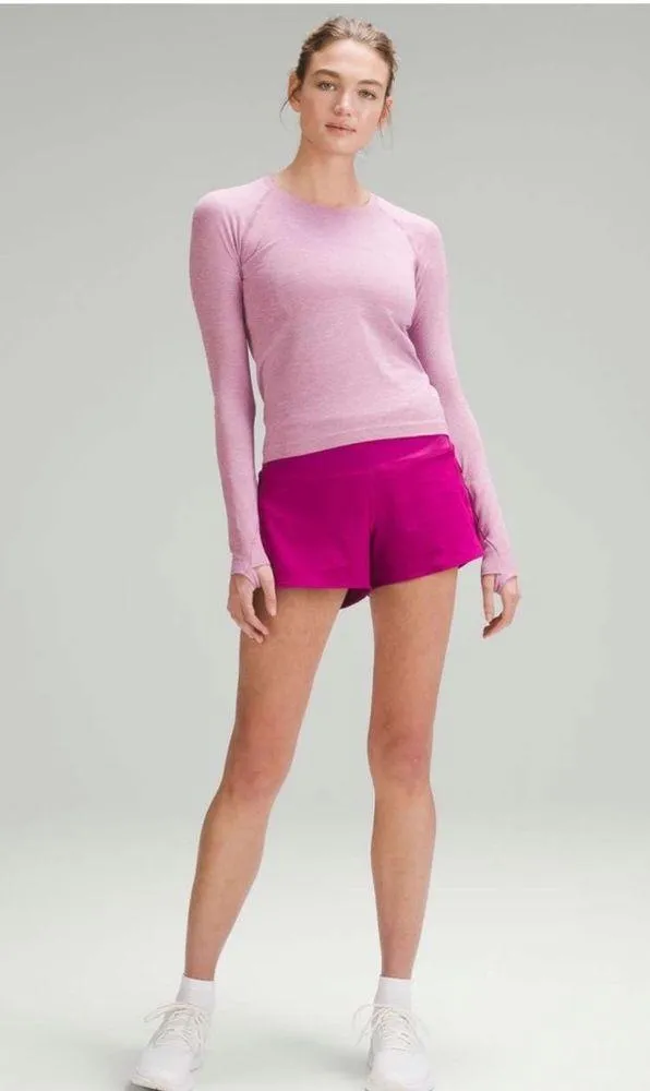 NWT Lululemon Swiftly Tech LS Shirt 2.0 *Race Length / Pink Peony / Velvet Dust - Image 3