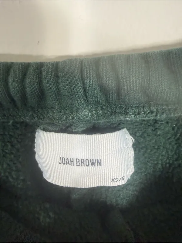 Joah Brown Oversized Jogger Dark Pine Green XS/Small - Image 7