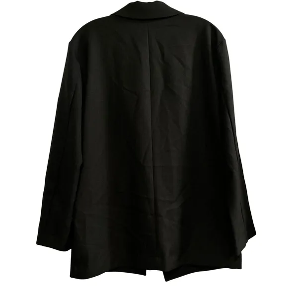 Melrose and‎ Market Black Single Button Blazer Jacket Women's Size Medium - Image 2