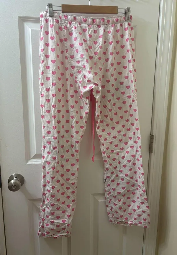 Victoria's Secret PINK SWEET HEART PRINT “CALL ME BABY” SLEEP drawstrings PAJAMA PANTS - Image 8