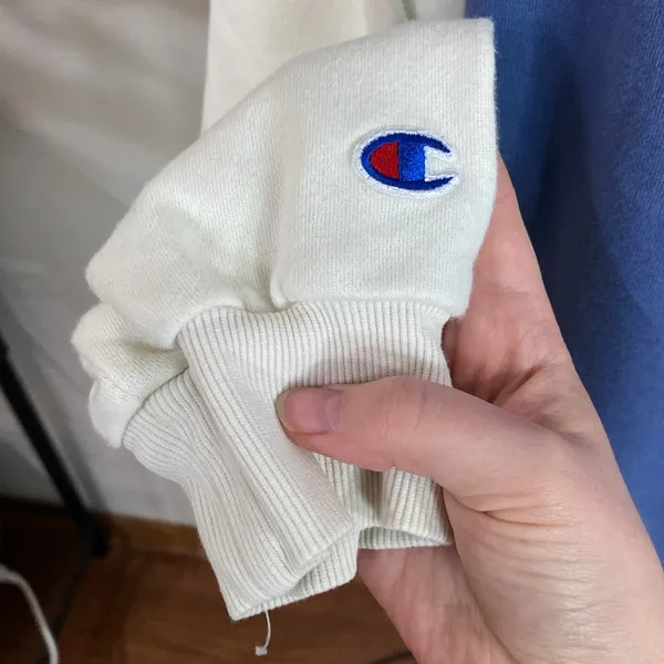 Champion Campus Colorblocked Half Zip Sweatshirt size L - Image 9