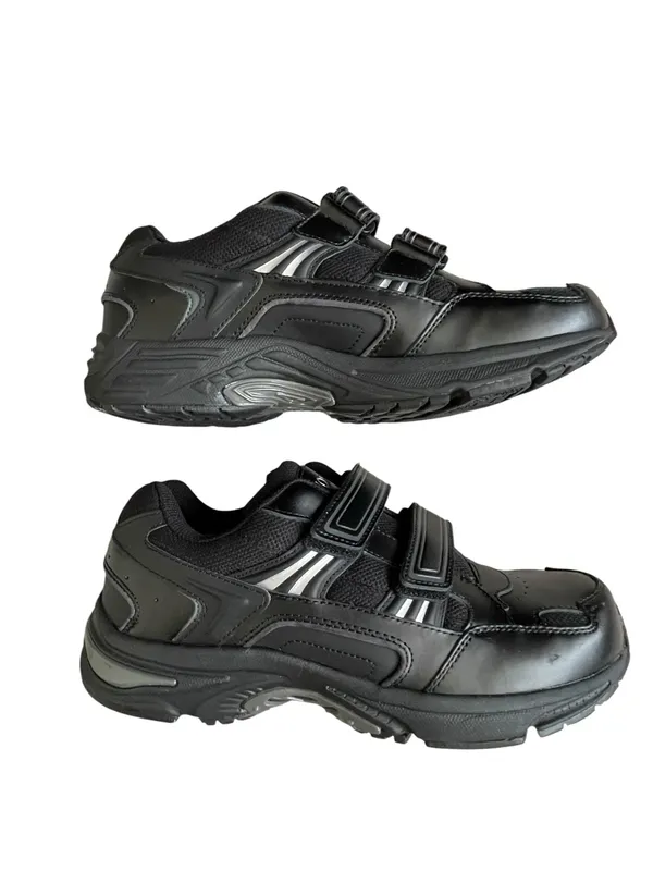 Vionic Tabi Black Leather Sneakers Women’s Size 10 Wide Comfortable - Image 5