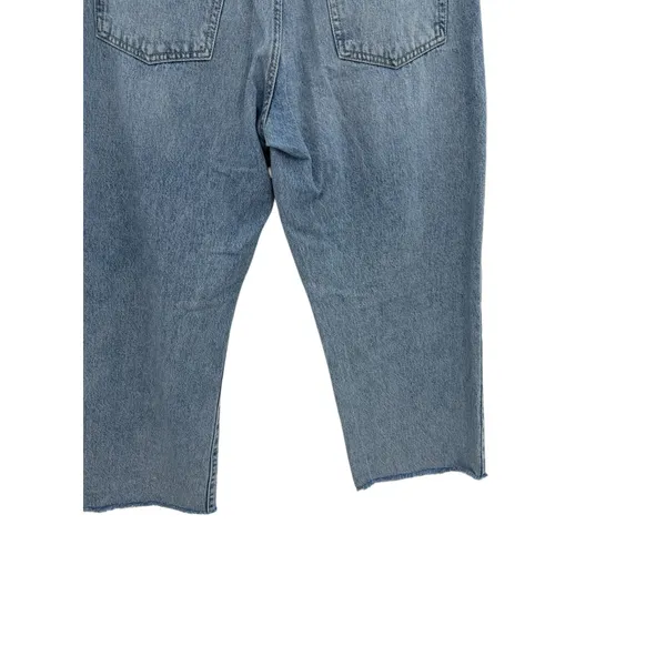 Levis 94 Baggy Jeans Light Wash High Rise Straight Leg Denim Womens‎ 31x31 - Image 7