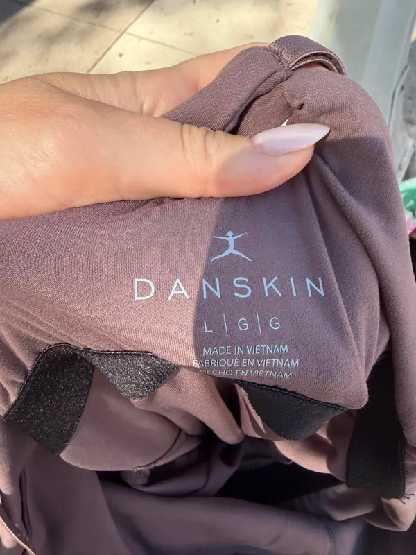 Halara Danskin purple brown mini tennis athletic dress with pockets sz L #sporty - Image 6