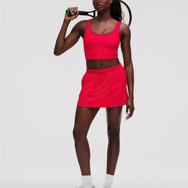 NWT LULULEMON - Textured Mesh Tennis Tank, B/C Cup - $68 - XL - Image 4