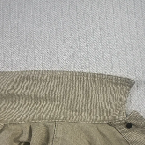 L.L.Bean Women’s Petite XL Jacket Khaki Brown Canvas Utility Field Coat - Image 16