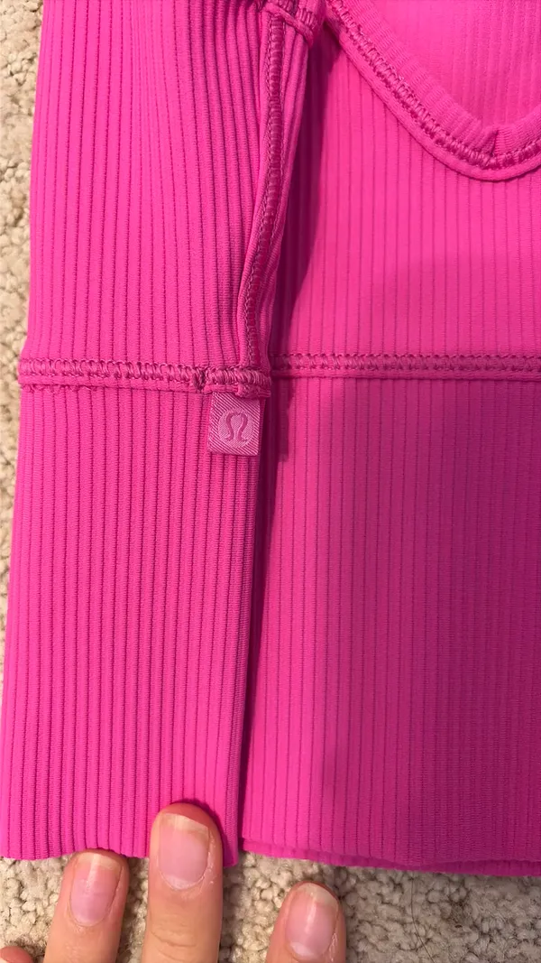 Lululemon Power Pivot Tank Ribbed - Image 2