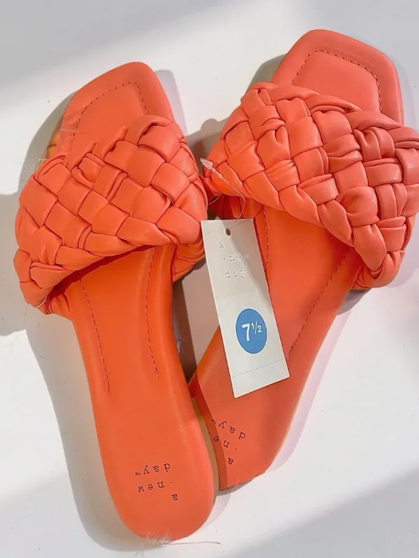 Women's Carissa Woven Slide Sandals - Image 4