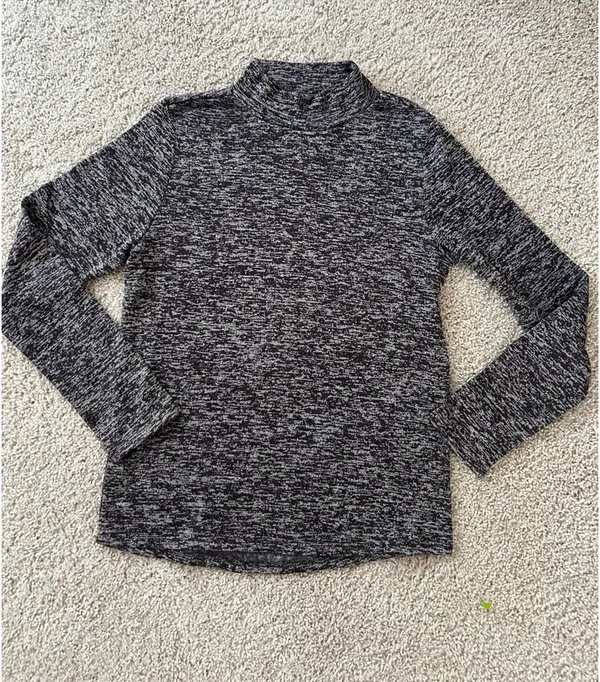 Thermo Turtleneck top. S Brown - Image 2