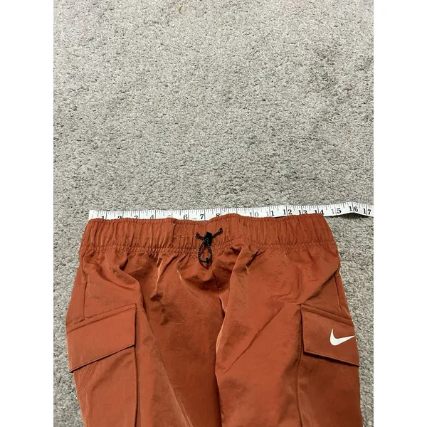 Nike Womens Loose Fit High Rise Shorts Burnt Orange‎ Small - Image 6
