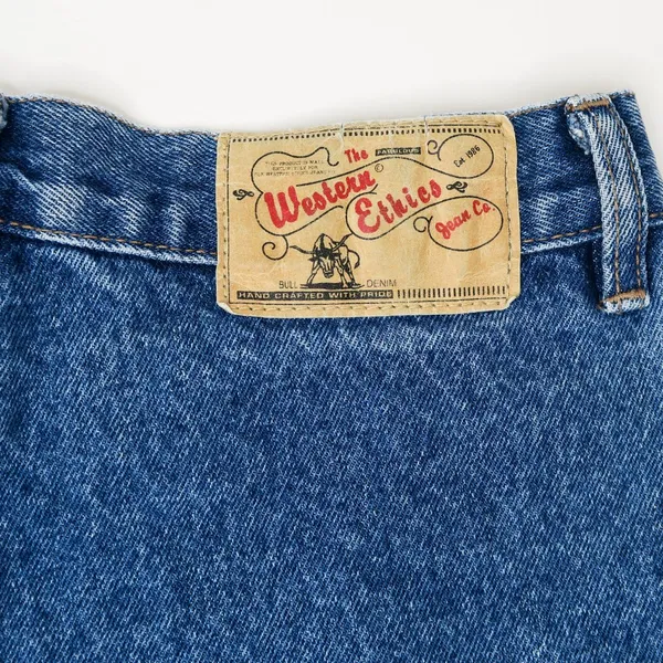 Vintage 90s Western Ethics Jeans Co. Denim Shorts - Image 9