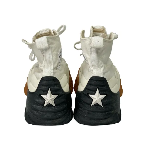 Converse Run Star Motion White Black Gum Women's High Top Sneakers Shoes Size 8 - Image 3