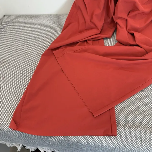 Athleta Savannah Jumpsuit Romper 4 Wide Leg Casual Current Red - Image 8