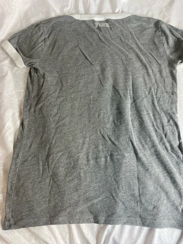 Victoria Secret PINK USA gray Tshirt - Image 8