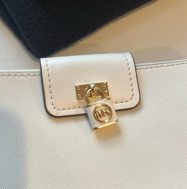 Michael Kors White Crossbody Purse - Image 2