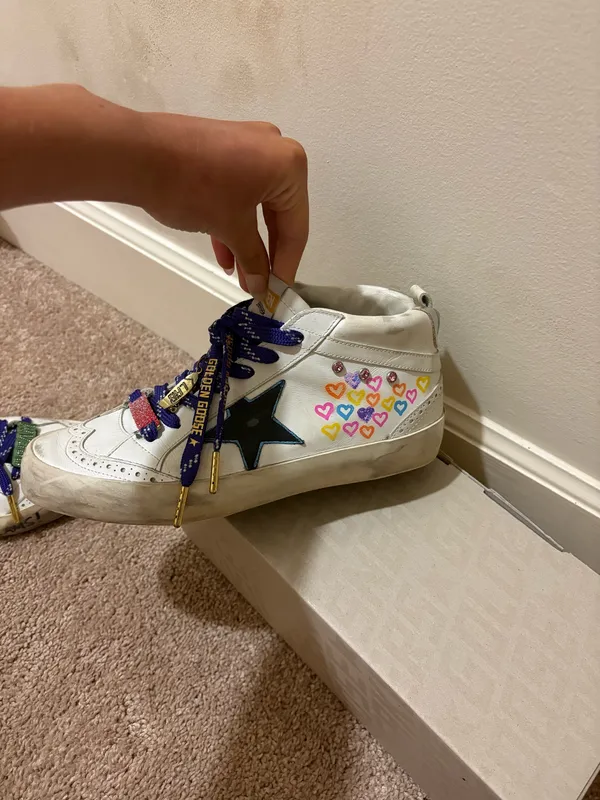 Custom Golden Goose Super-Star 39 EU - Image 9