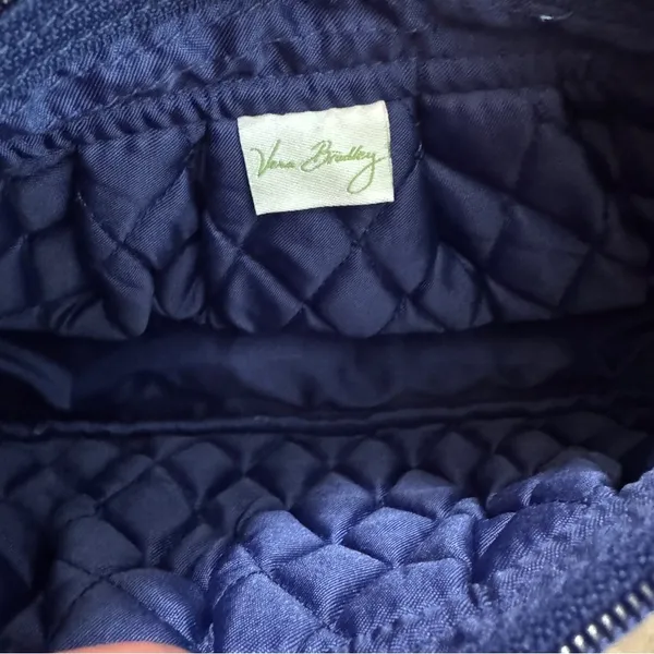 Vera Bradley Frannie Katalina Blues Purse Bag Quilted NEW - Image 5