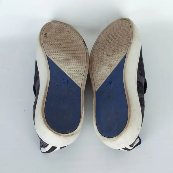 Rothys Womens The Original Slip On Knit Sneakers Shoes Size 7 Gray Camo Casual‎ - Image 8
