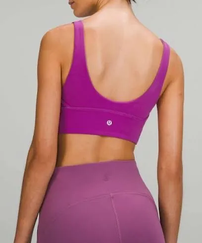 Lululemon Align Reversible Bra Vivid Plum Vintage Plum - Image 3