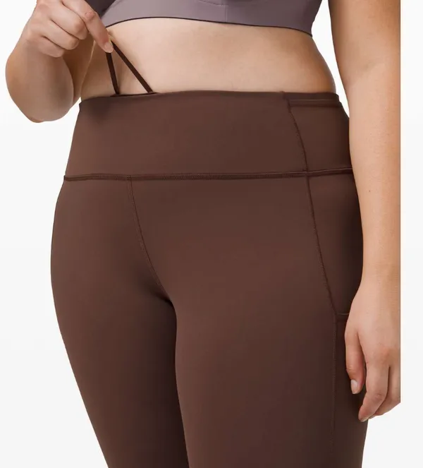 Lululemon Fast and Free High-Rise Tight 25" *Brushed Nulux - Image 11