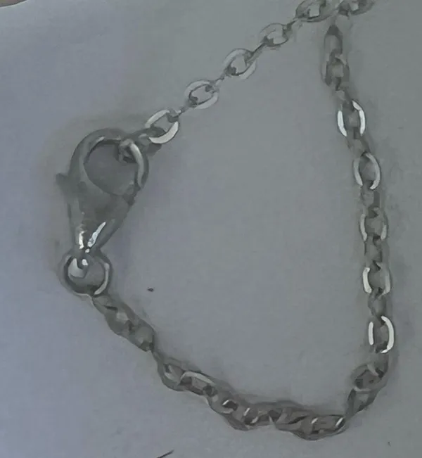 Sterling Silver Flower Wreath Pendant Necklace - 18” - Image 3