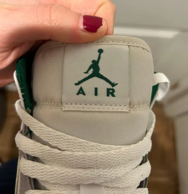 Air Jordan 1 Mid SE Grey Pine - Image 7