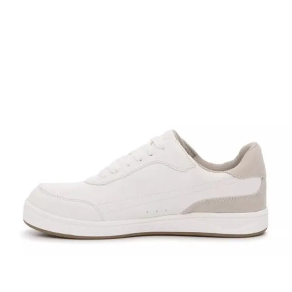 Dr. Scholl’s 6.5 Dink It White Low Top Lace Up Faux Leather Pickleball Sneakers - Image 2