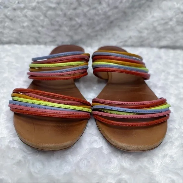 Madewell The Meg Leather Slide Sandals Size 9.5 - Image 5