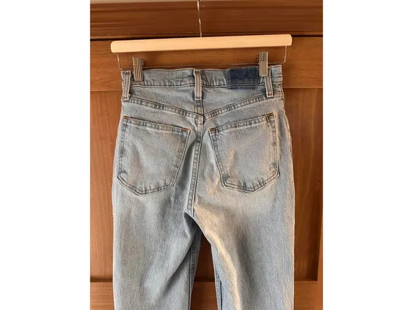 Abercrombie & Fitch The 90’s Straight Ultra High Rise Curve Jeans Women’s 26/2S - Image 7