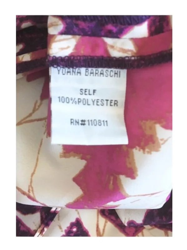 Anthropologie x Yoana Baraschi 𖣨 Tribal Print Faux Wrap Dress 𖣨 Pink Red 𖣨 8 - Image 11