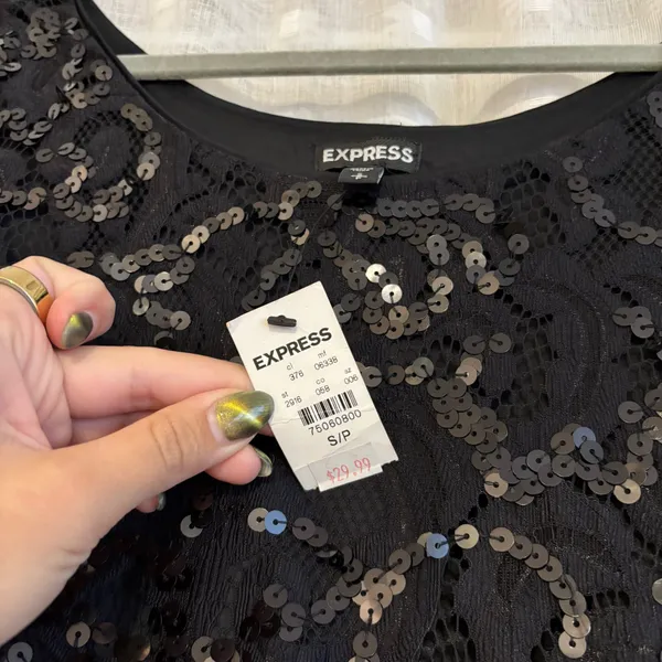 Express Party Top Sequin - Image 2