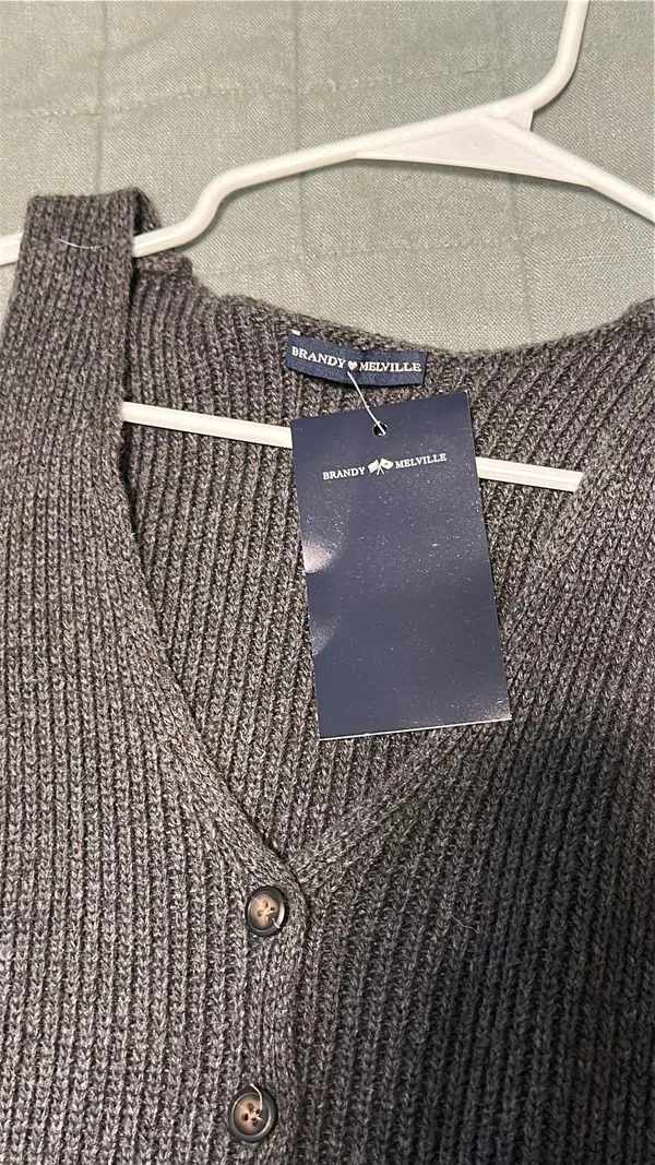 Brandy Melville sweater tank - Image 3