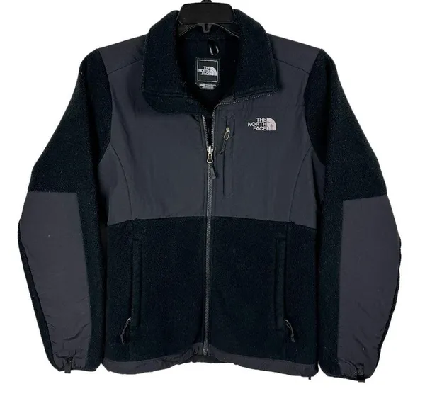 The North Face Denali Black Polartec Fleece Jacket Sz Small Full Zip - Image 2