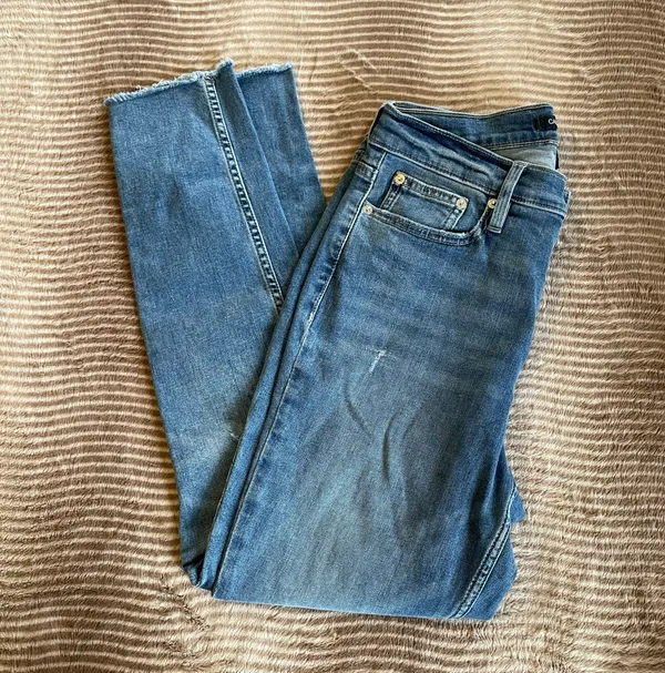 High Rise Skinny Jeans - Image 9