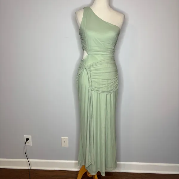 Billy J - Sage Green Court Maxi Dress - Image 4